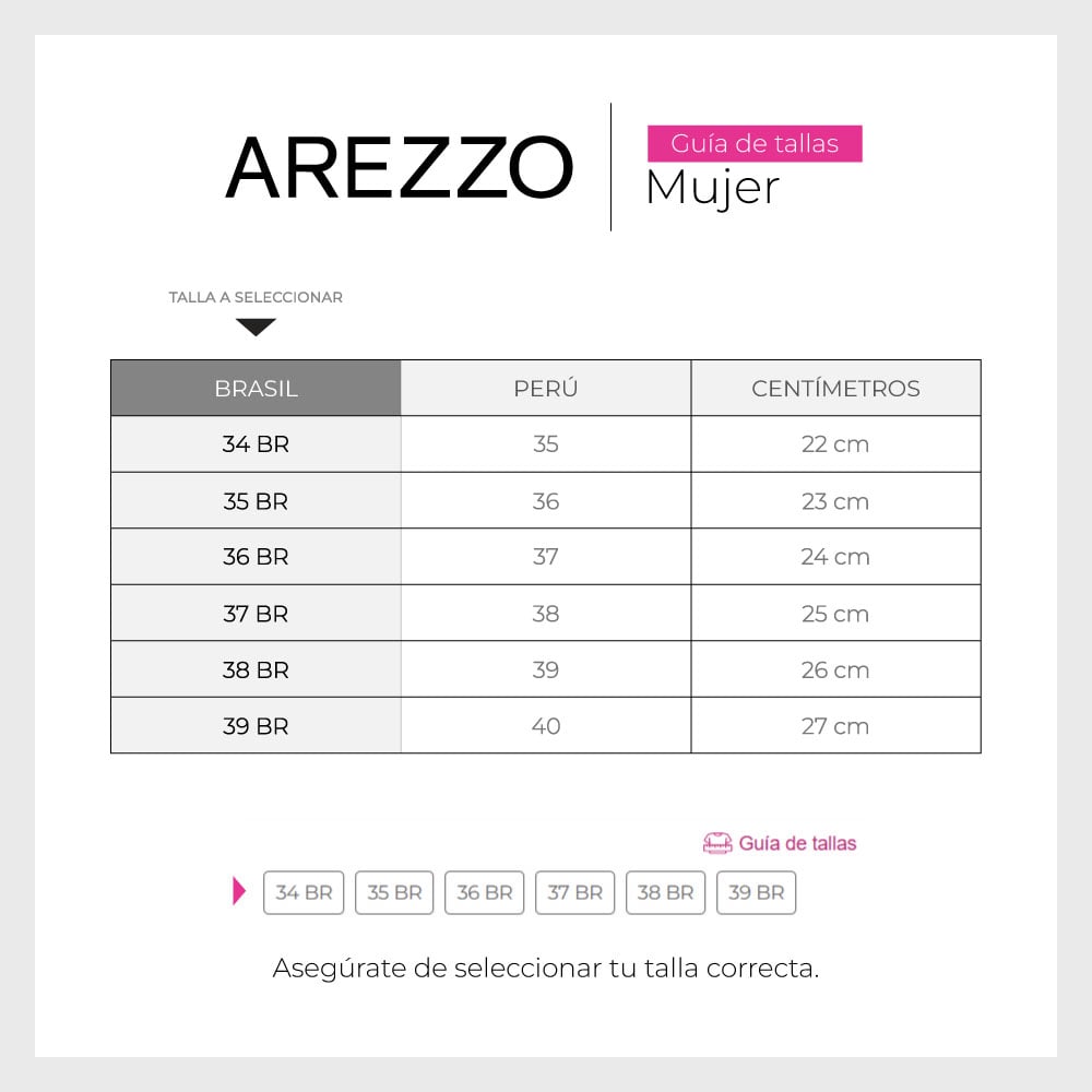 ZAPATOS MUJER AREZZO CUERO - 4
