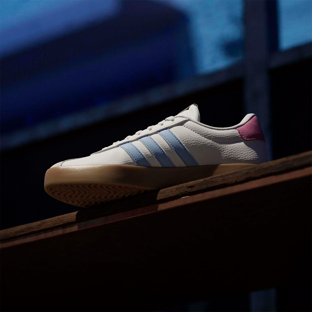ZAPATILLAS MUJER ADIADS URBANAS VL COURT 3.0 LOW SKATEBOARDING CUERO - 7