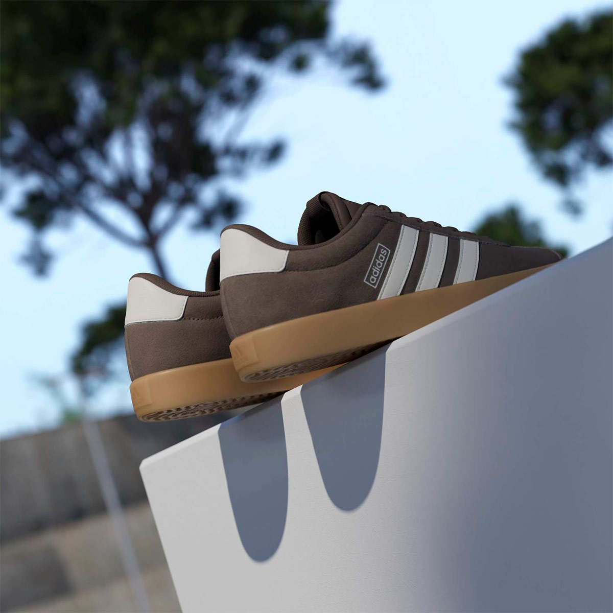 ZAPATILLAS MUJER ADIADS URBANAS VL COURT 3.0 CUERO - 8