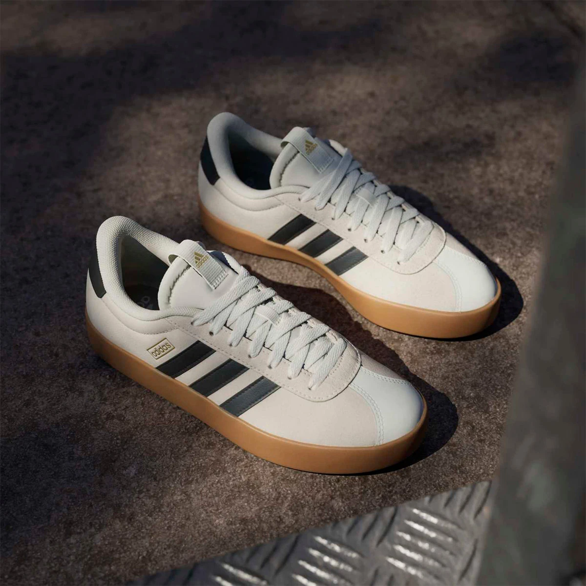 ZAPATILLAS MUJER ADIDAS URBANAS VL COURT 3.0 CUERO - 2