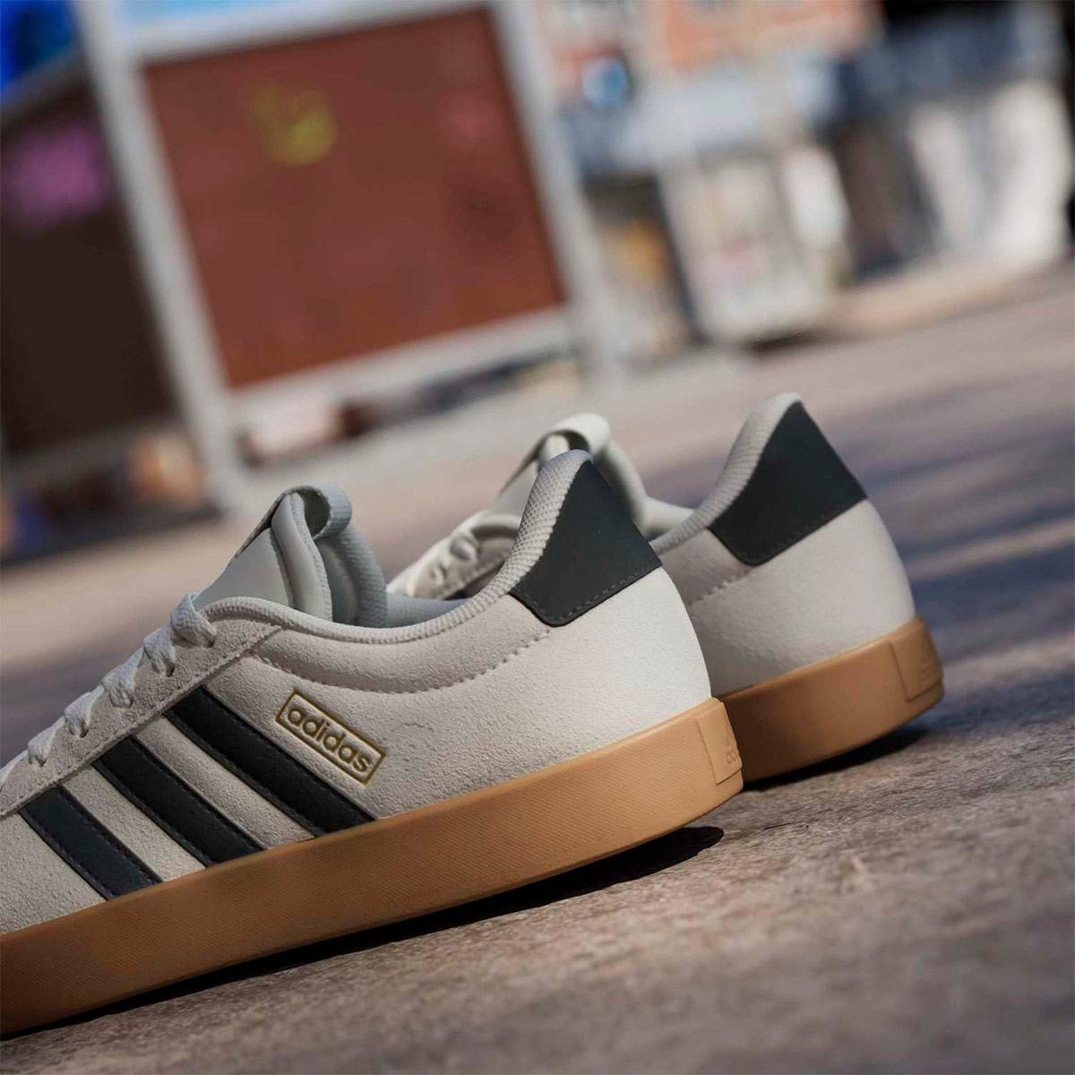 ZAPATILLAS MUJER ADIDAS URBANAS VL COURT 3.0 CUERO - 6