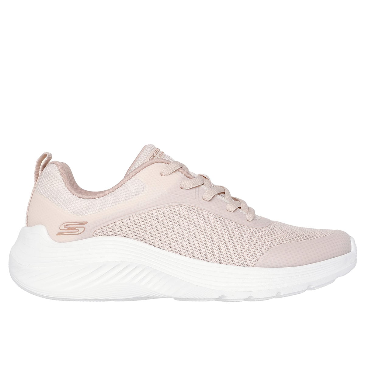 ZAPATILLA MUJER SKECHERS URBANA ROSADO BOBS SQUAD WAVES - 1