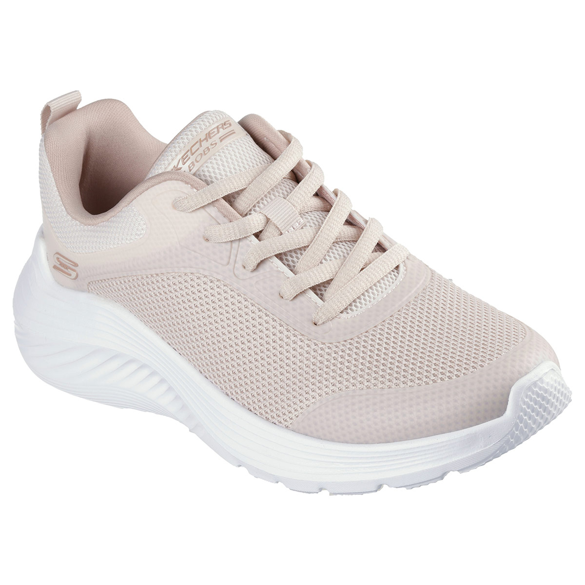 ZAPATILLA MUJER SKECHERS URBANA ROSADO BOBS SQUAD WAVES - 2