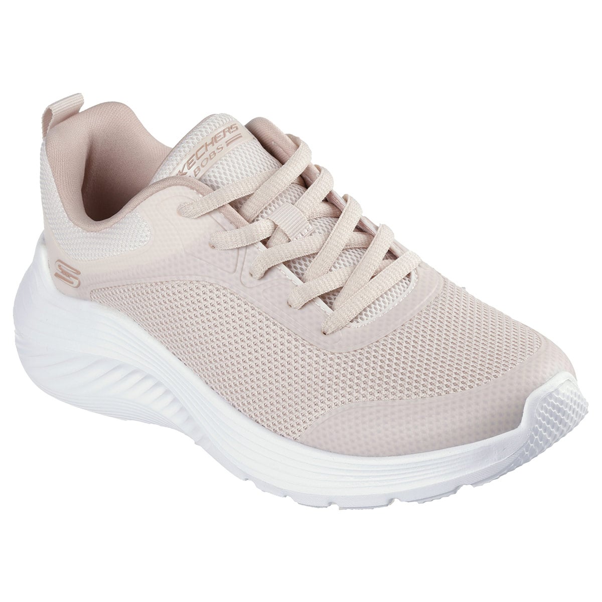ZAPATILLA MUJER SKECHERS URBANA ROSADO BOBS SQUAD WAVES - 2