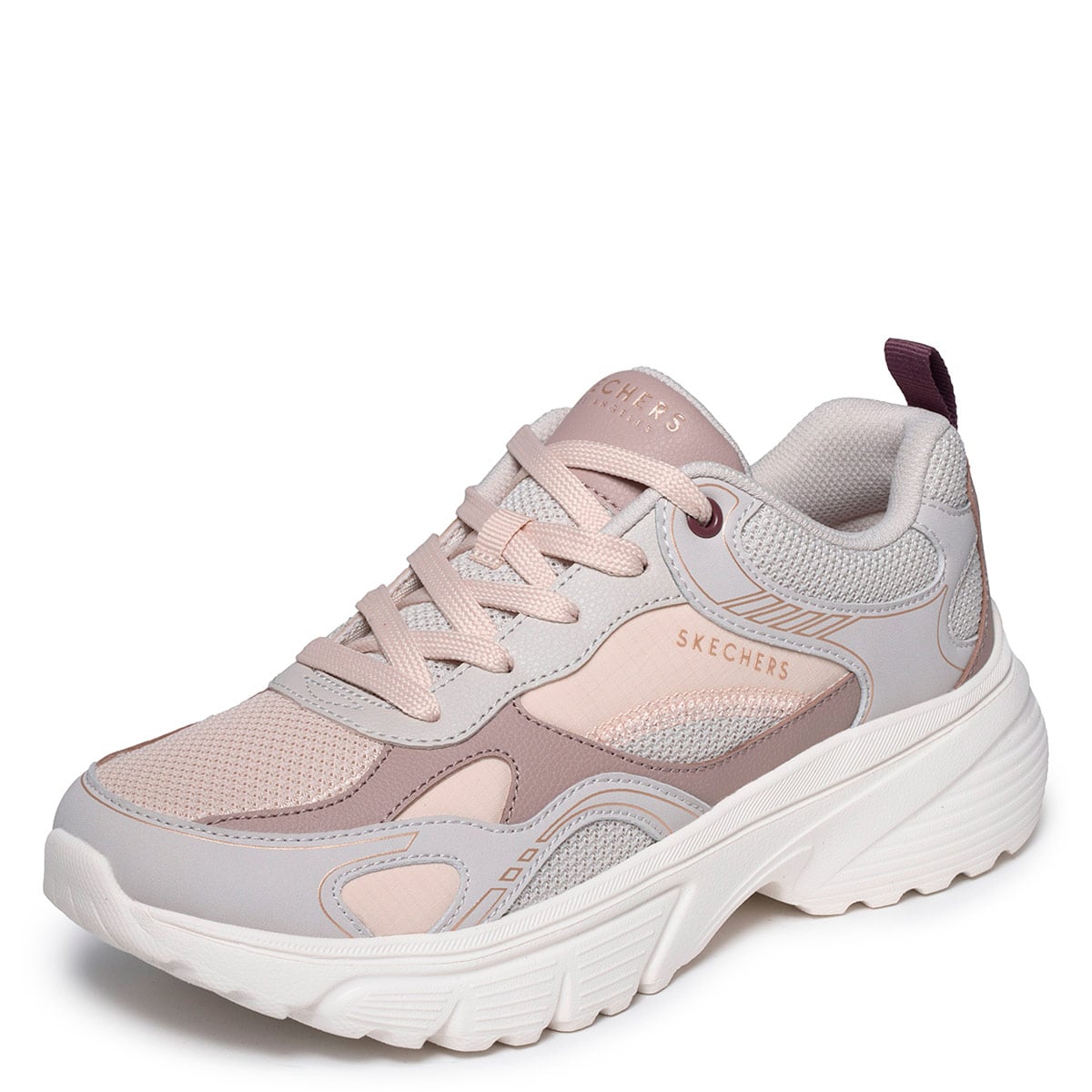 ZAPATILLAS MUJER SKECHERS URBANAS CREMA E CLYPSE LITE - 3