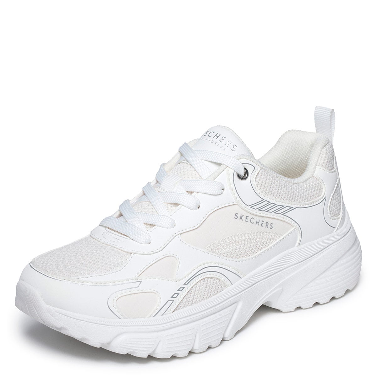 ZAPATILLAS MUJER SKECHERS URBANAS BLANCO E CLYPSE LITE - 4