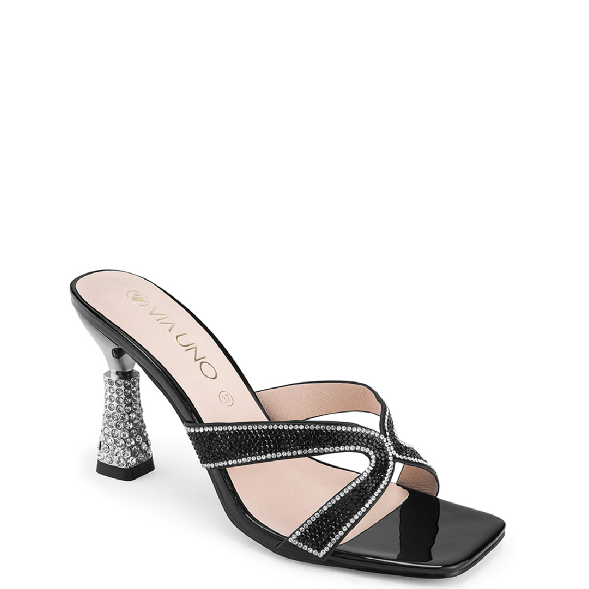 SANDALIAS MUJER VIA UNO 8T128-10P-3 - 1