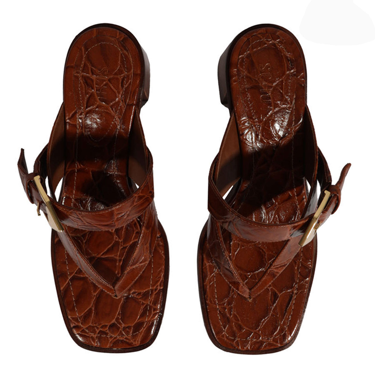 SANDALIAS MUJER SCHUTZ CUERO - 4