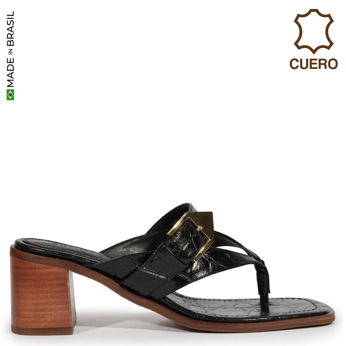 SANDALIAS MUJER SCHUTZ CUERO - 1
