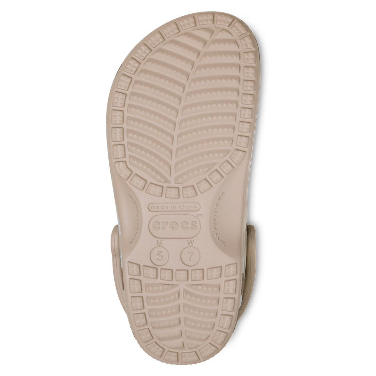 ZUECOS MUJER CROCS MARRÓN BAYA SEASONAL CLOG - 4