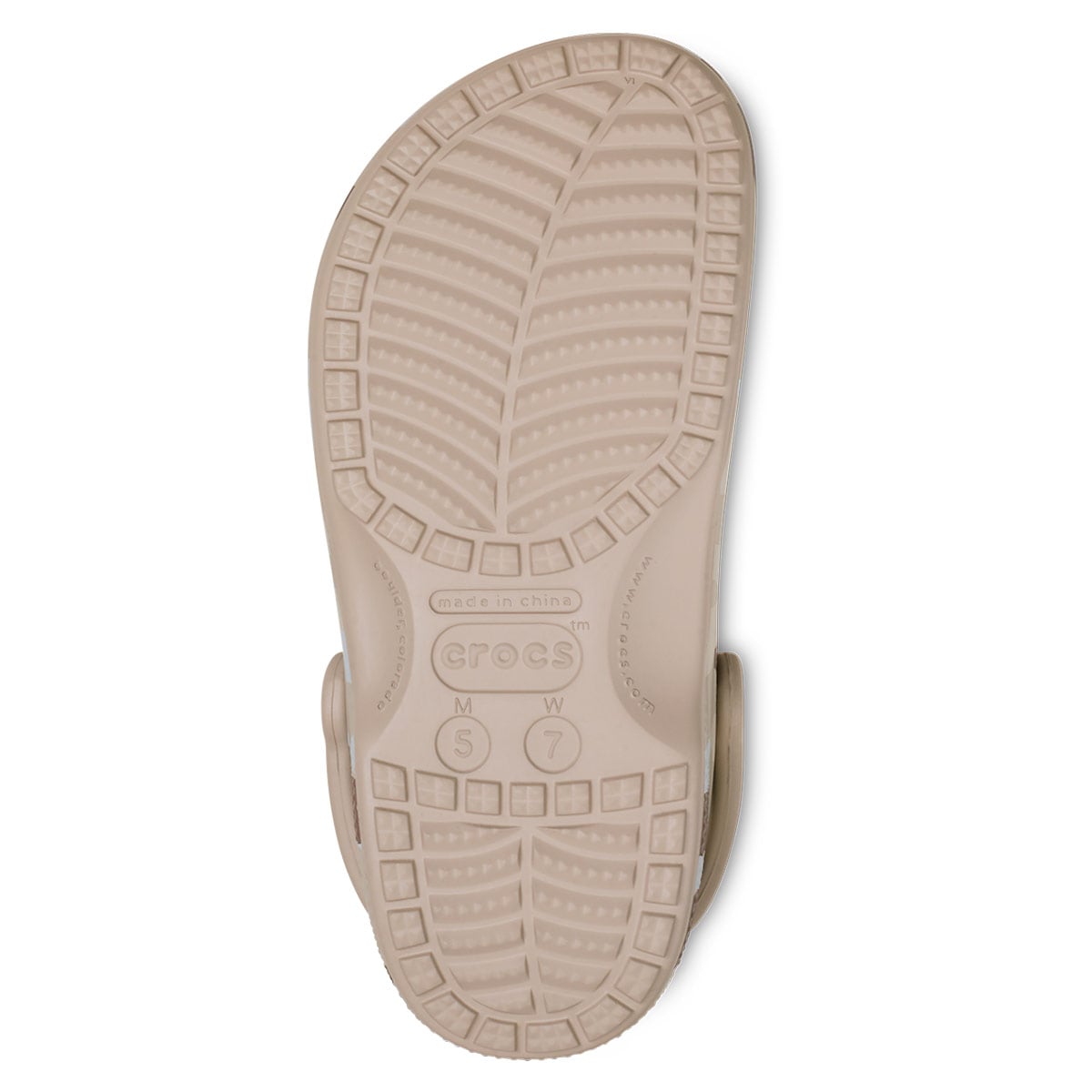 ZUECOS MUJER CROCS MARRÓN BAYA SEASONAL CLOG - 4