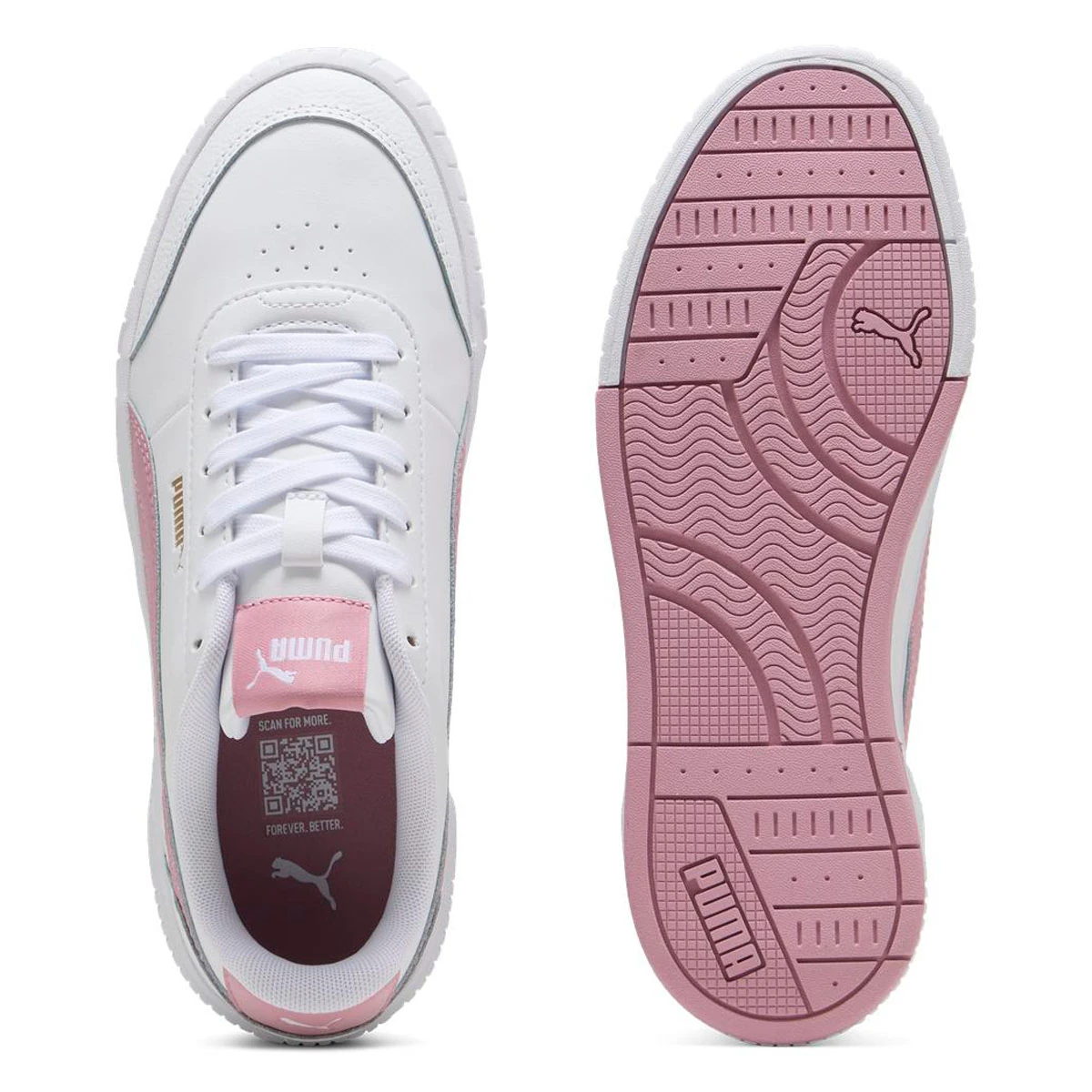 ZAPATILLAS MUJER PUMA URBANAS BLANCO CARINA MIA - 4