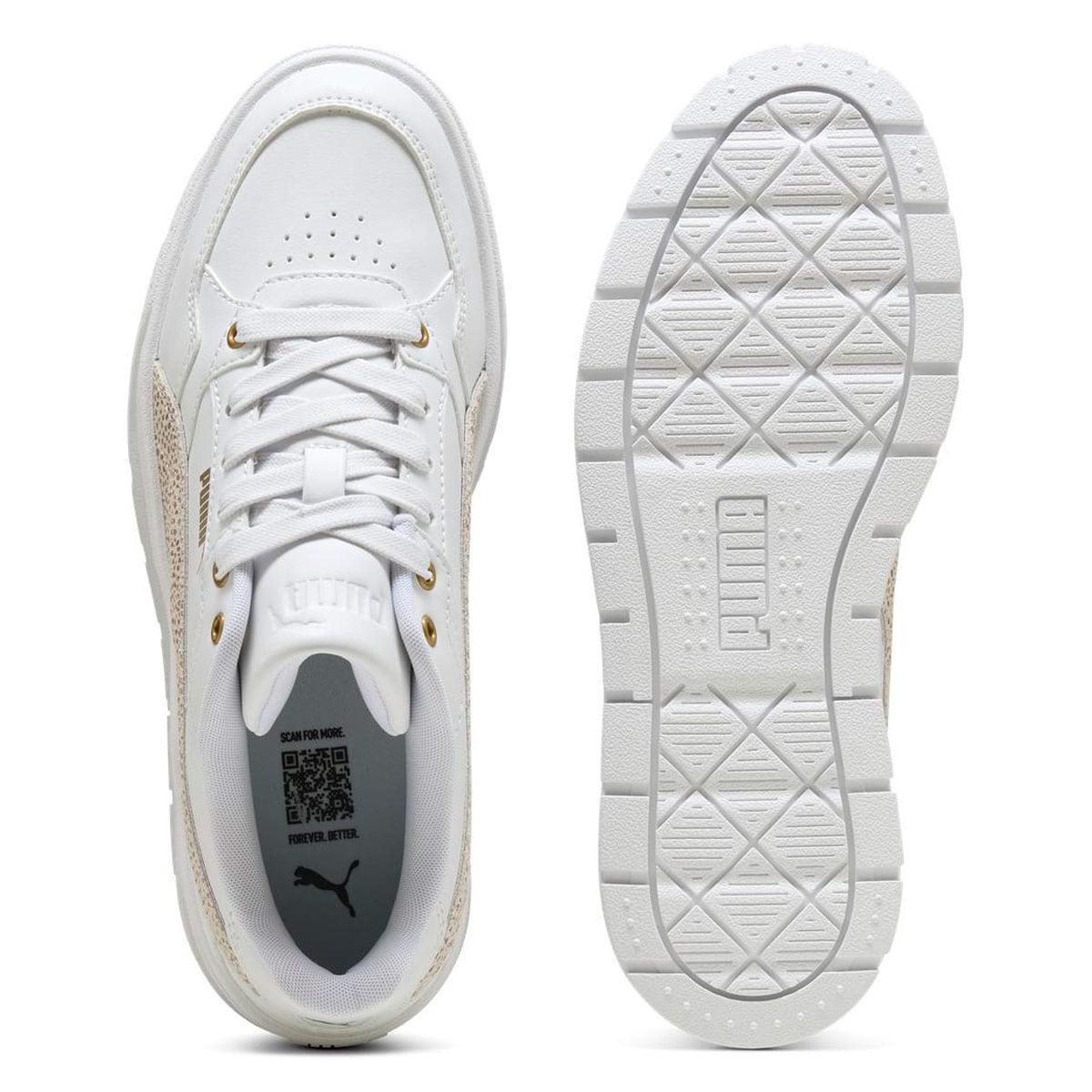 ZAPATILLAS MUJER PUMA URBANAS BLANCO KARMEN II IDOL TOPCAT - 4