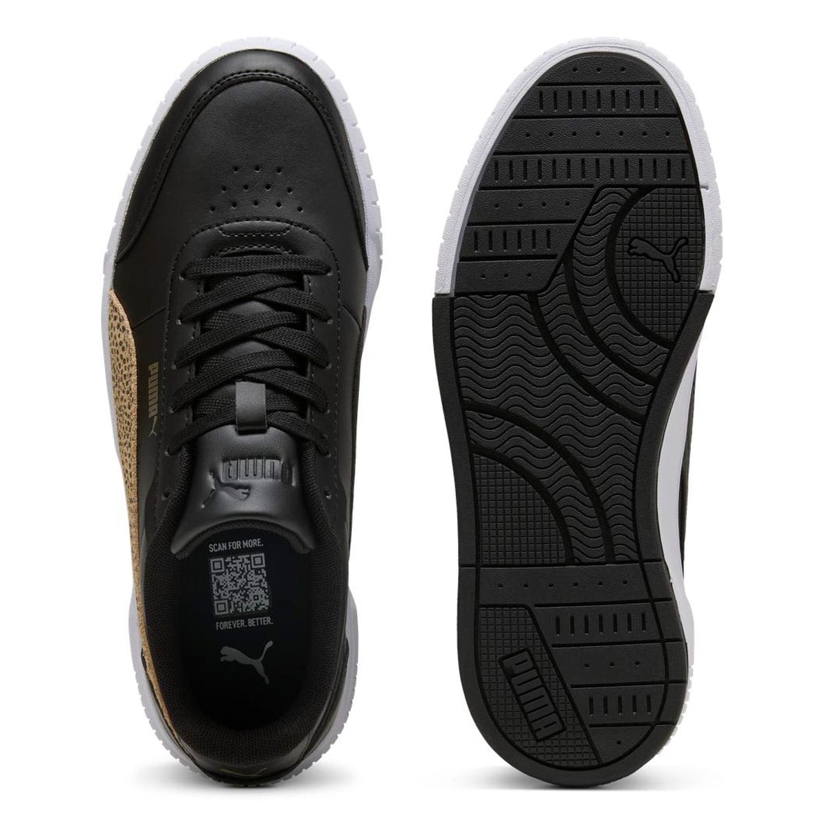 ZAPATILLAS MUJER PUMA URBANAS NEGRO CARINA MIA TOPCAT - 4