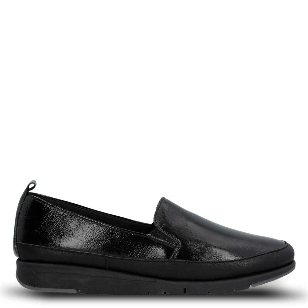 ZAPATOS MUJER HUSH PUPPIES NEGRO JUDY CUERO - 1