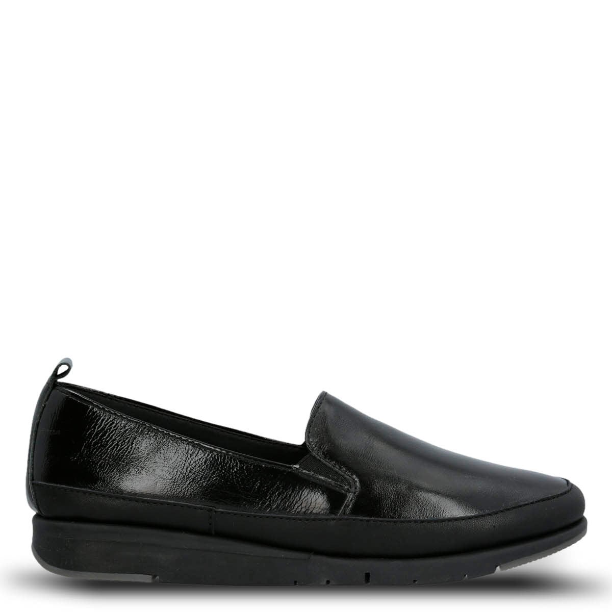 ZAPATOS MUJER HUSH PUPPIES NEGRO JUDY CUERO - 1