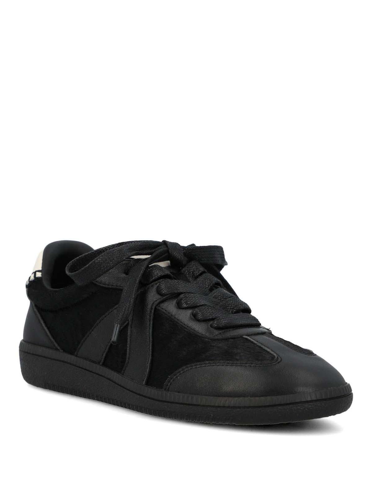 ZAPATILLAS MUJER HUSH PUPPIES CASUALES NEGRO SANSET CUERO - 1