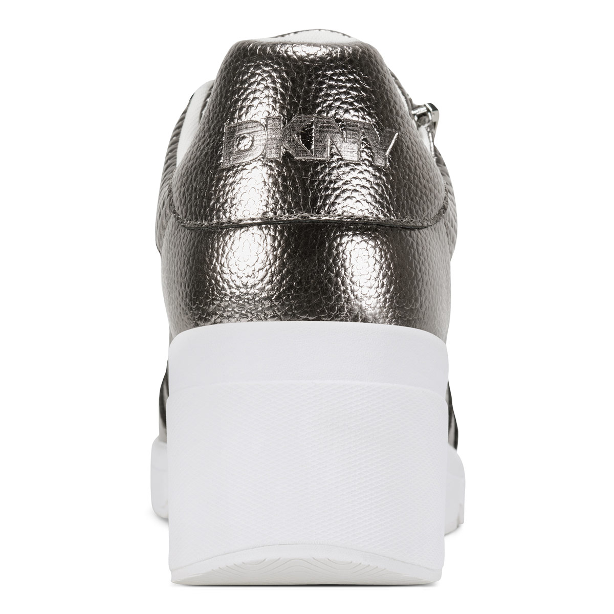 ZAPATILLAS MUJER DKNY URBANAS PLATEADO - 5