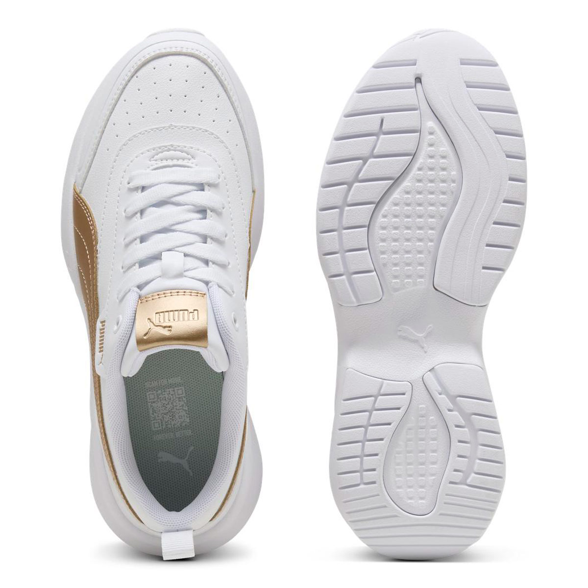 ZAPATILLAS MUJER PUMA URBANAS CILIA 2 MODE METALLIC GLAM - 4