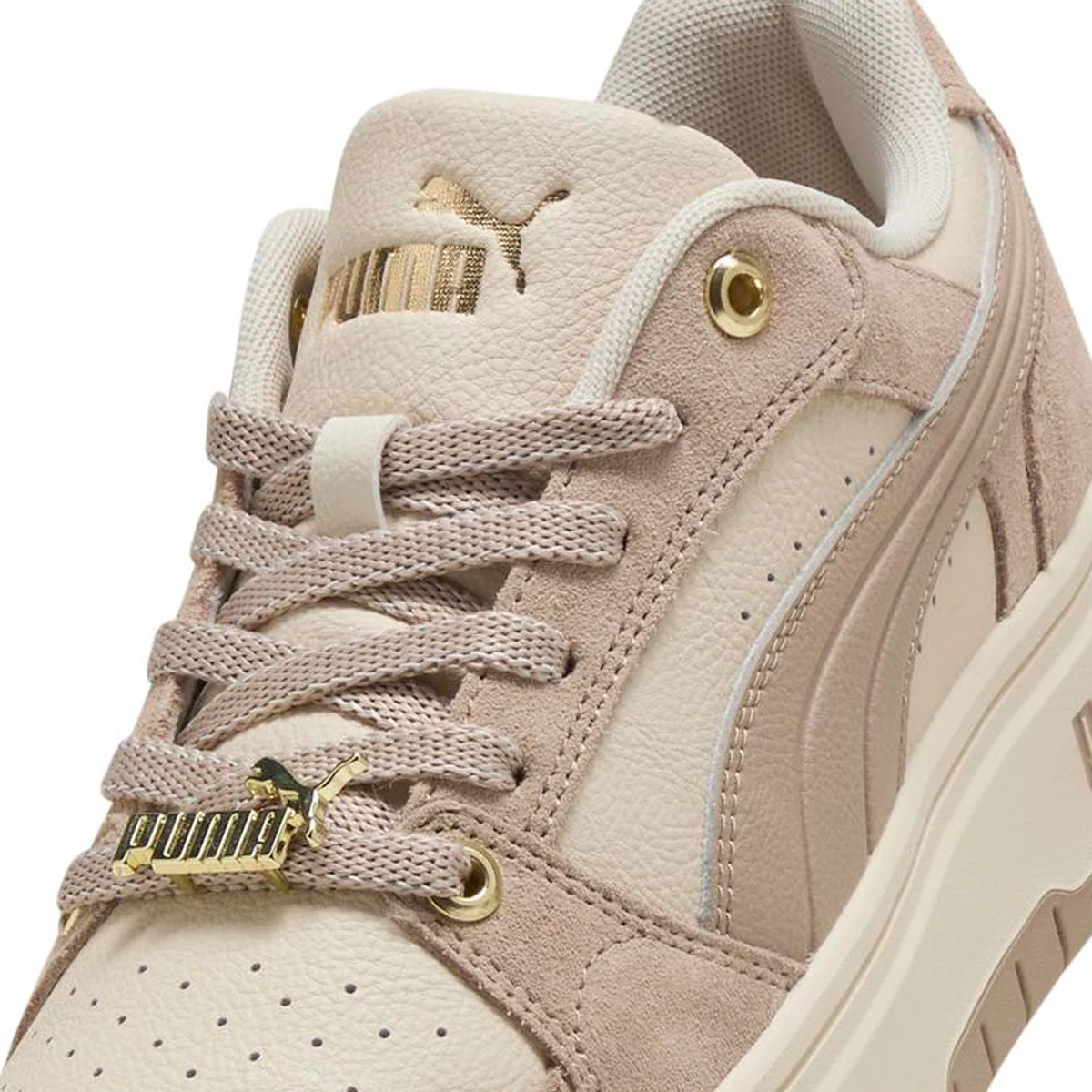 ZAPATILLAS MUJER PUMA URBANAS BLANCO REBOUND FEMME LOW LUXE SD - 5