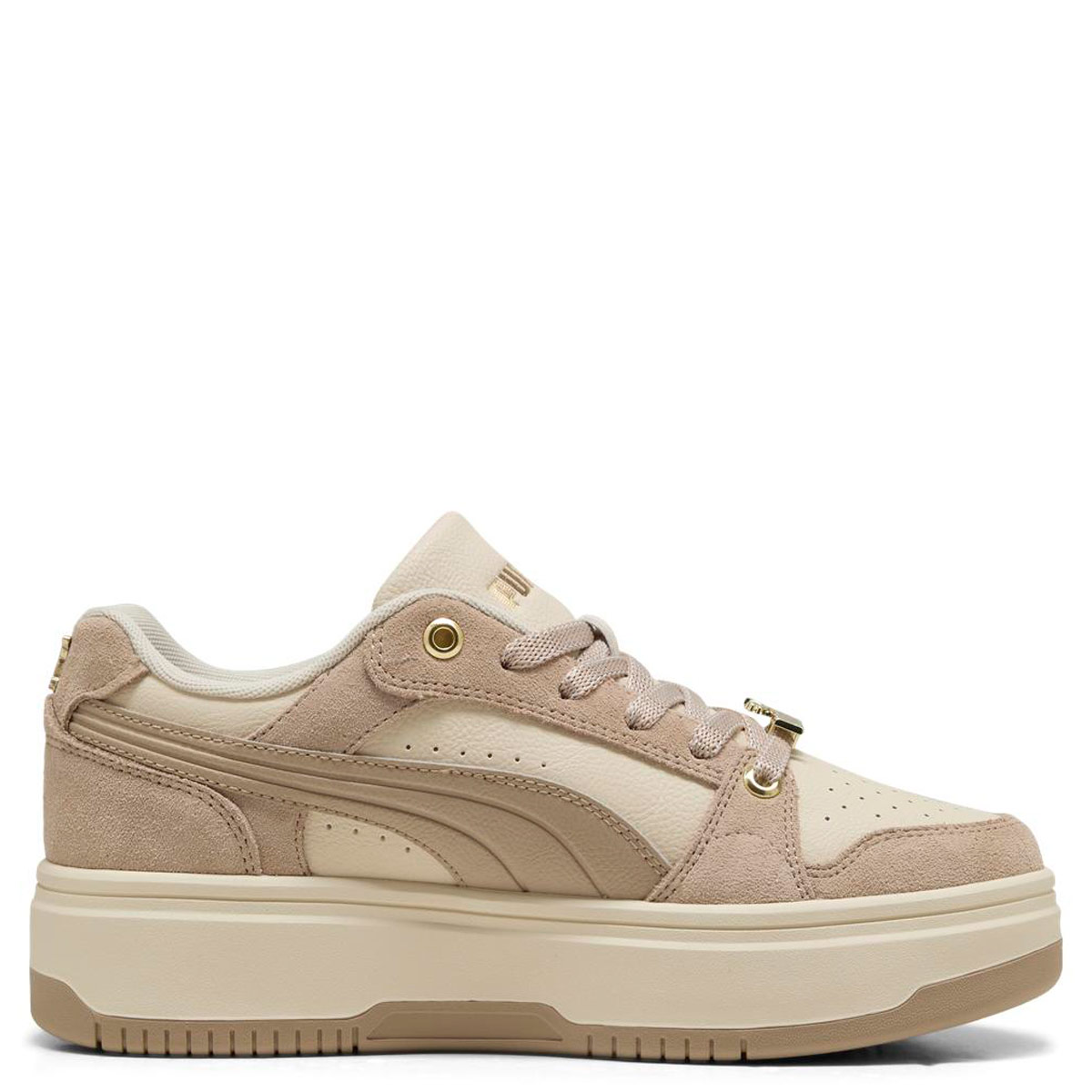 ZAPATILLAS MUJER PUMA URBANAS BLANCO REBOUND FEMME LOW LUXE SD - 3