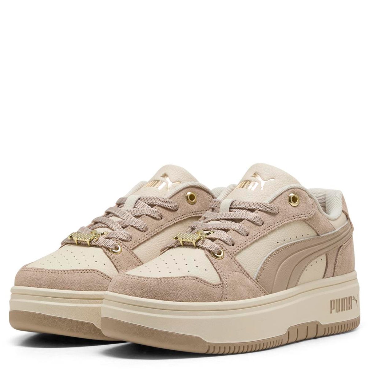 ZAPATILLAS MUJER PUMA URBANAS BLANCO REBOUND FEMME LOW LUXE SD - 2