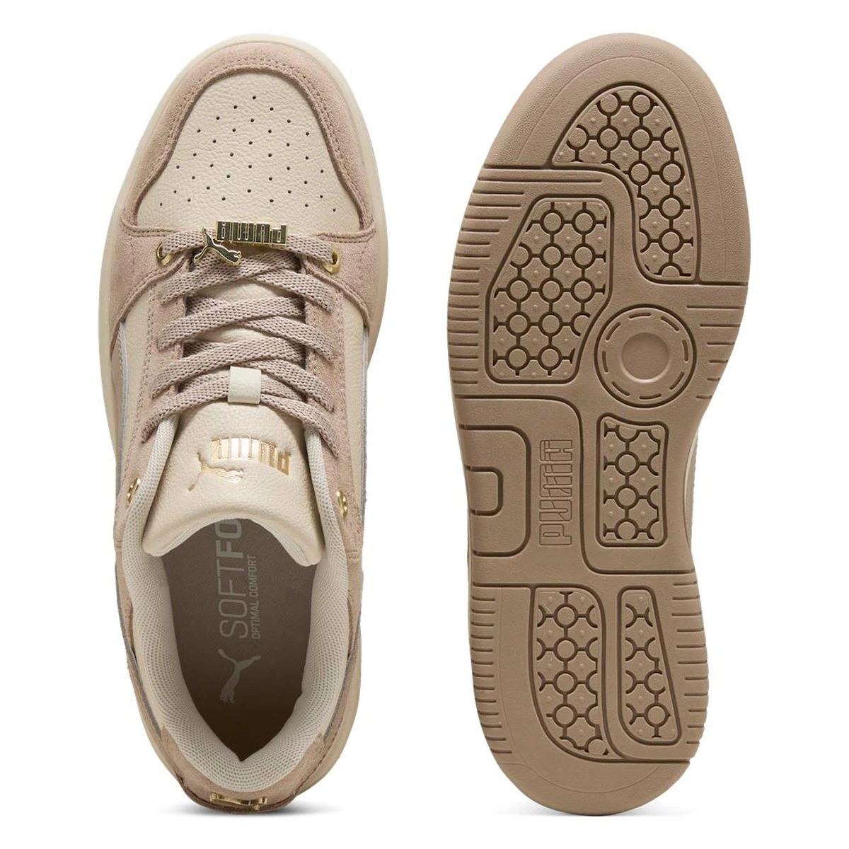 ZAPATILLAS MUJER PUMA URBANAS BLANCO REBOUND FEMME LOW LUXE SD - 4