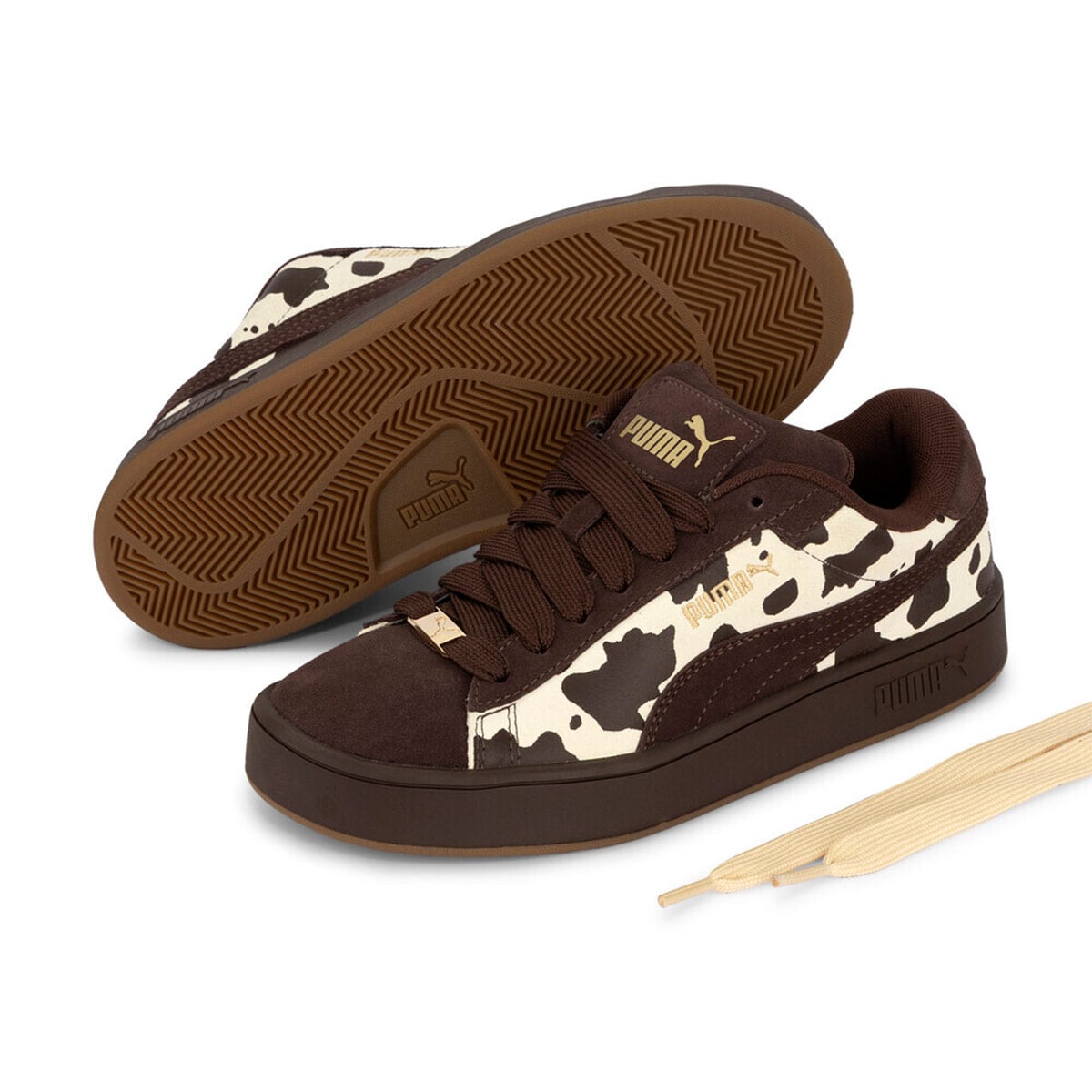 ZAPATILLAS MUJER PUMA URBANAS PUMA OLLIE WILD WNS CUERO - 3