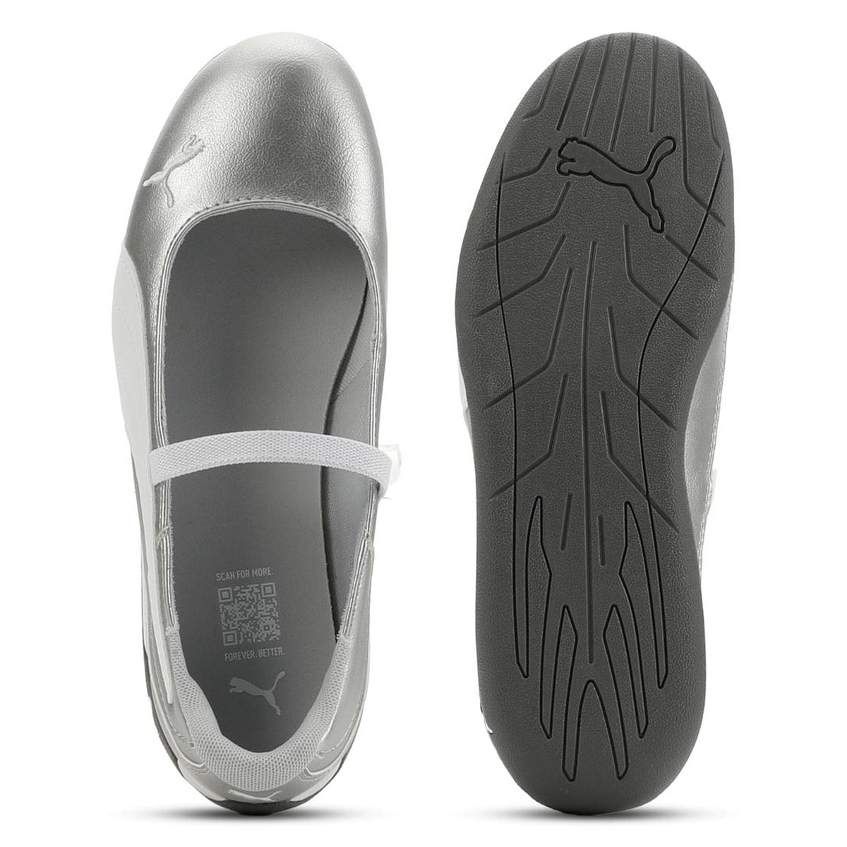 ZAPATILLAS MUJER PUMA URBANAS REPLICATCH BALLET METALLIC - 3