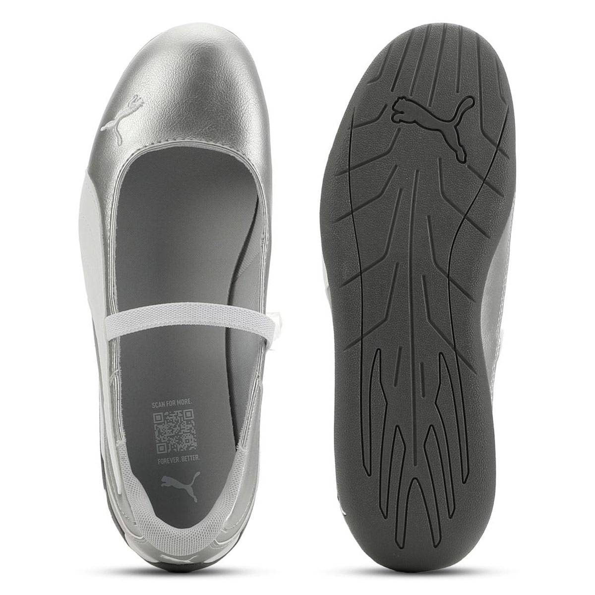 ZAPATILLAS MUJER PUMA URBANAS REPLICATCH BALLET METALLIC - 3