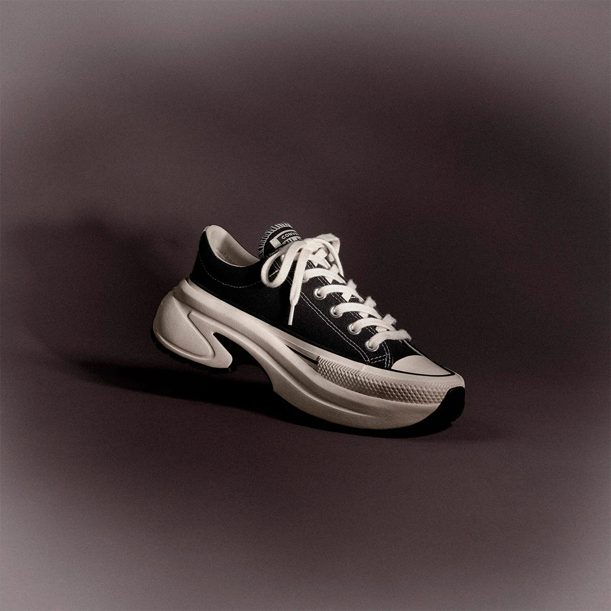 ZAPATILLAS MUJER CONVERSE URBANAS NEGRO RUN STAR CRUSH - 8
