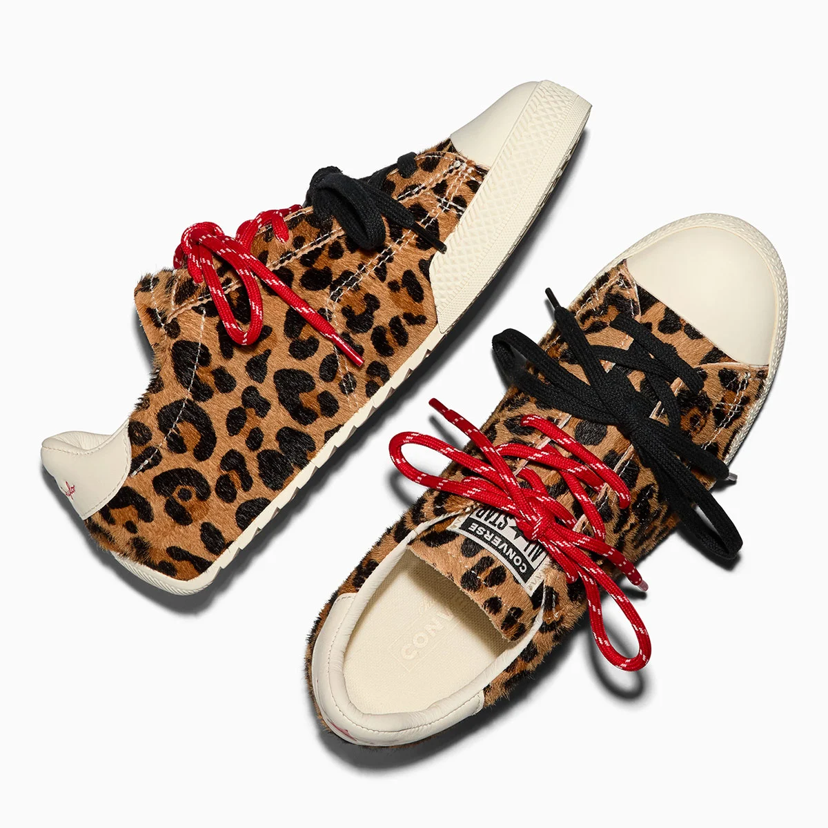 ZAPATILLAS MUJER CONVERSER URBANAS CHUCK TAYLOR LO LEOPARD PONY HAIR - 3