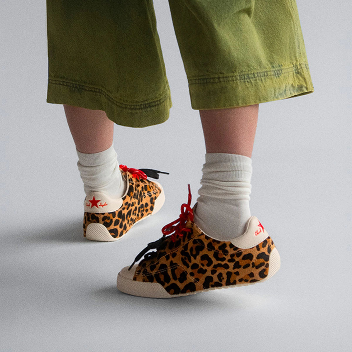 ZAPATILLAS MUJER CONVERSER URBANAS CHUCK TAYLOR LO LEOPARD PONY HAIR - 7