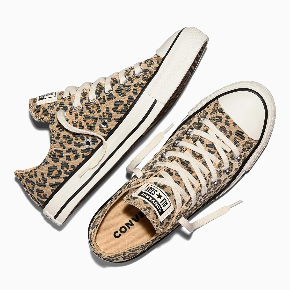 ZAPATILLAS MUJER CONVERSER URBANAS CHUCK TAYLOR ALL STAR LEOPARD JACQUARD - 3