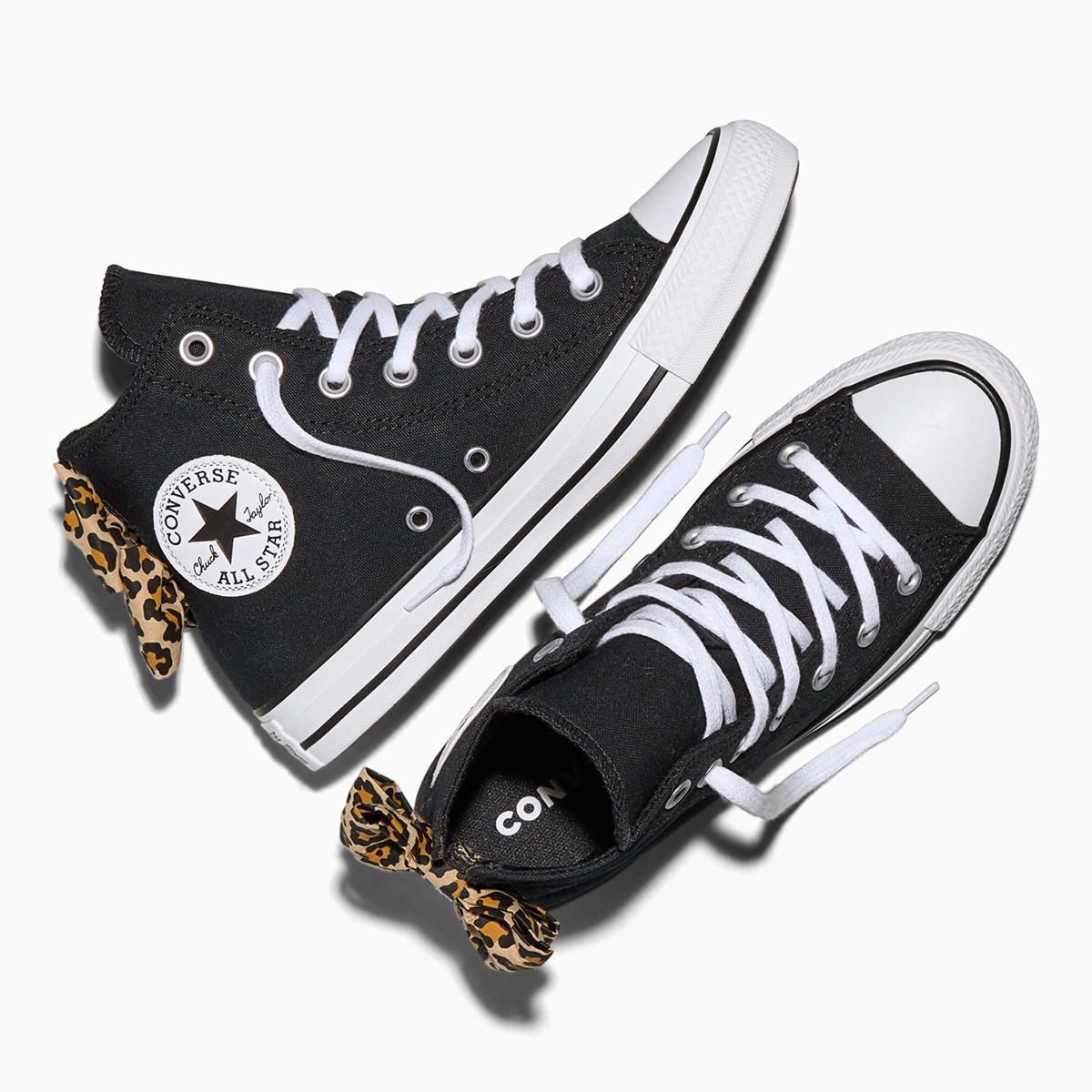 ZAPATILLAS MUJER CONVERSER URBANAS CHUCK TAYLOR ALL STAR LEOPARD BOW - 3