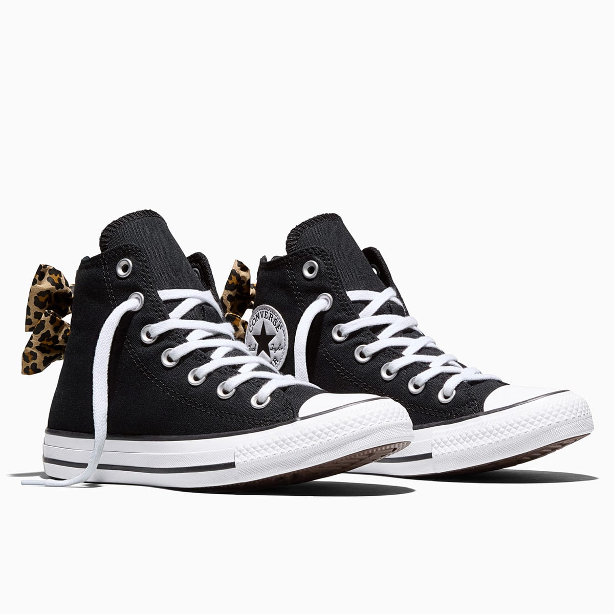 ZAPATILLAS MUJER CONVERSER URBANAS CHUCK TAYLOR ALL STAR LEOPARD BOW - 4