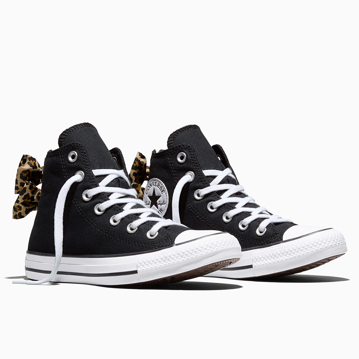 ZAPATILLAS MUJER CONVERSER URBANAS CHUCK TAYLOR ALL STAR LEOPARD BOW - 4