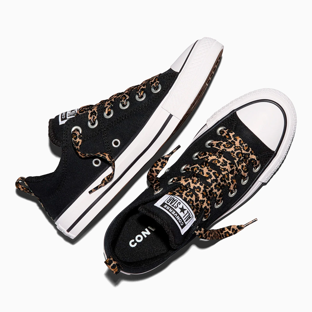 ZAPATILLAS MUJER CONVERSE URBANAS CHUCK TAYLOR ALL STAR MADISON LEOPARD LACES - 4