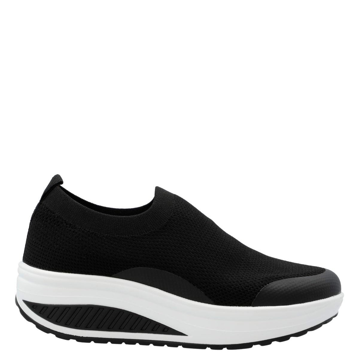 ZAPATILLAS MUJER HUSH PUPPIES CASUALES LEA NEGRO - 1