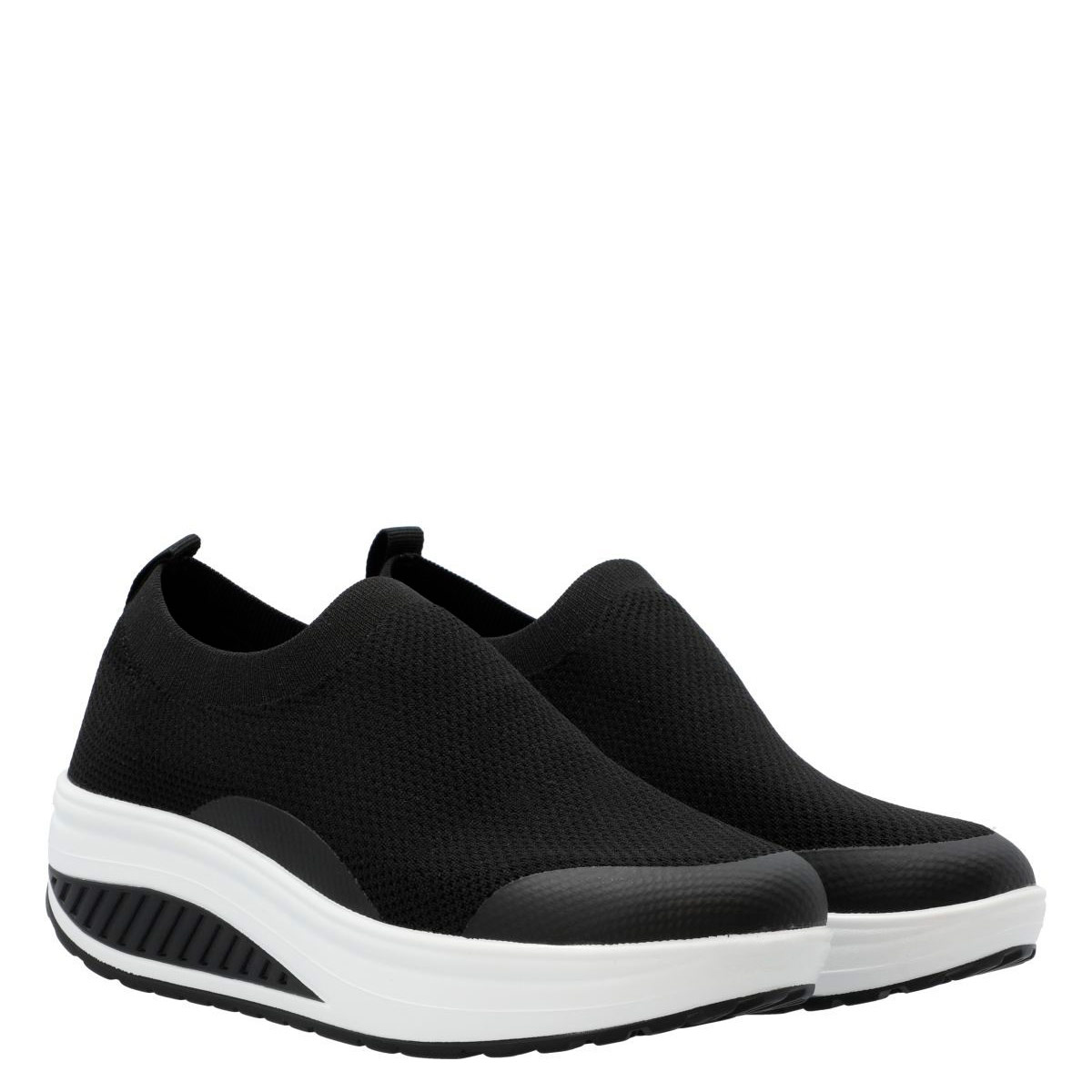 ZAPATILLAS MUJER HUSH PUPPIES CASUALES LEA NEGRO - 2