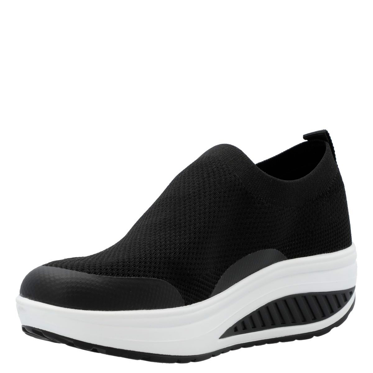 ZAPATILLAS MUJER HUSH PUPPIES CASUALES LEA NEGRO - 4