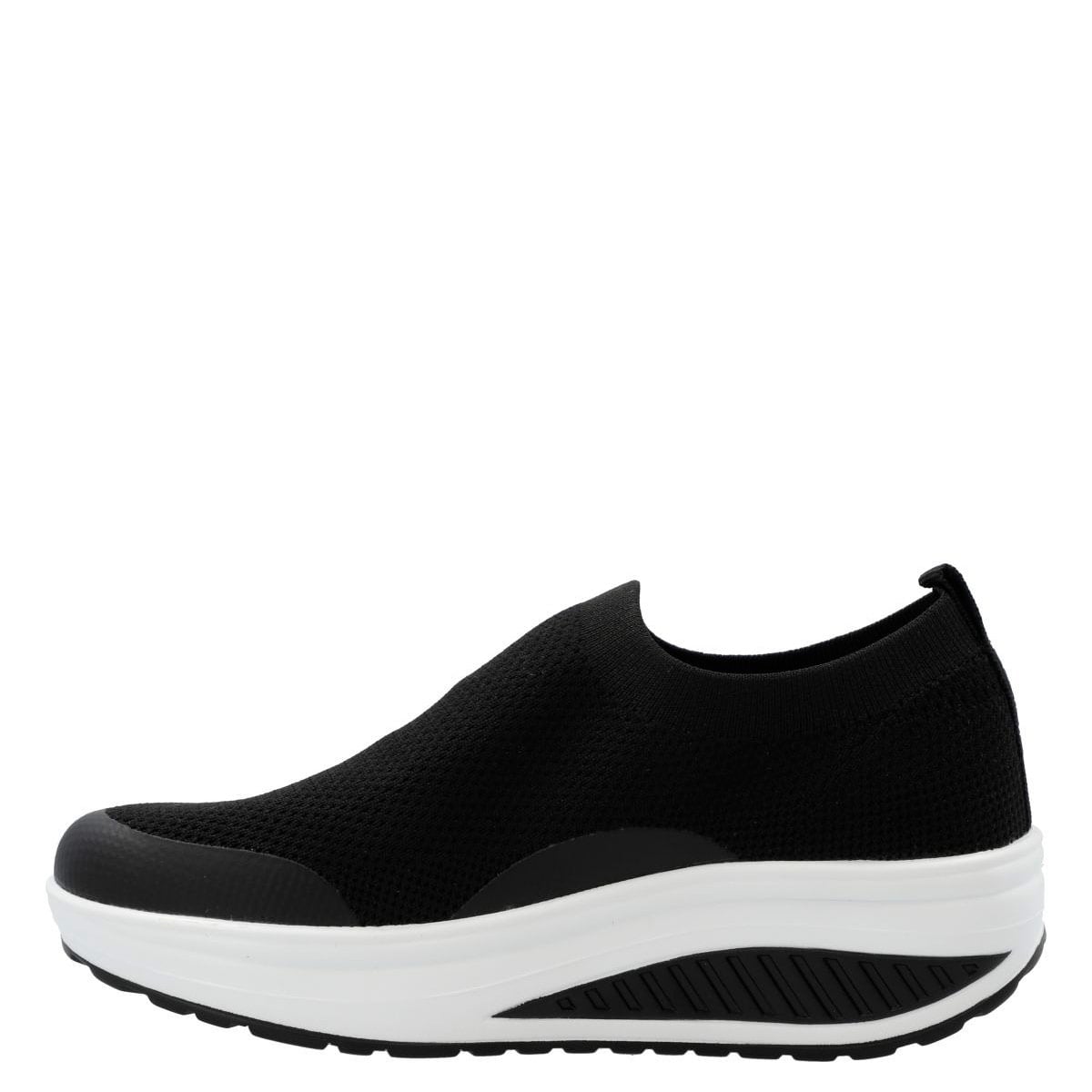 ZAPATILLAS MUJER HUSH PUPPIES CASUALES  LEA NEGRO - 5