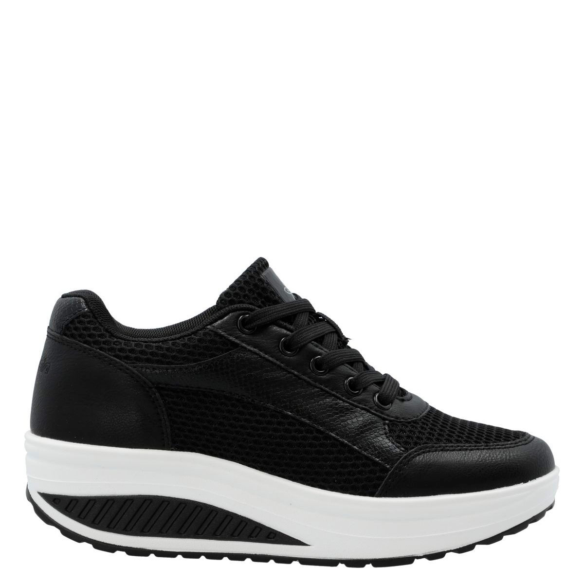 ZAPATILLAS MUJER HUSH PUPPIES CASUALES  CAMELIA I NEGRO - 1