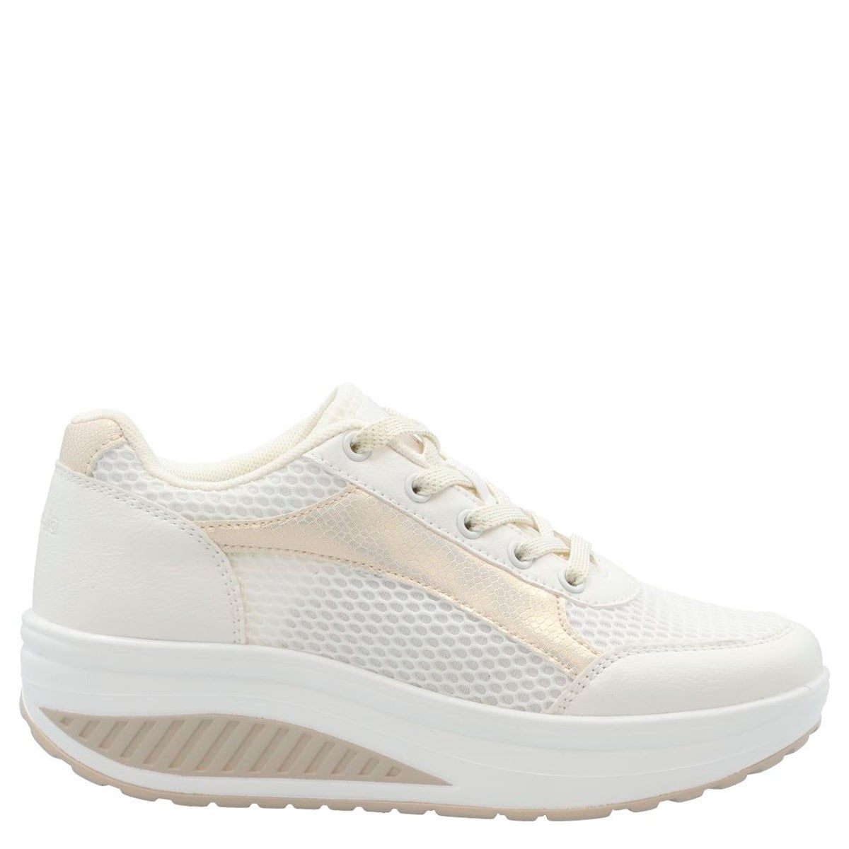 ZAPATILLAS MUJER HUSH PUPPIES CASUALES CAMELIA I BLANCO - 1