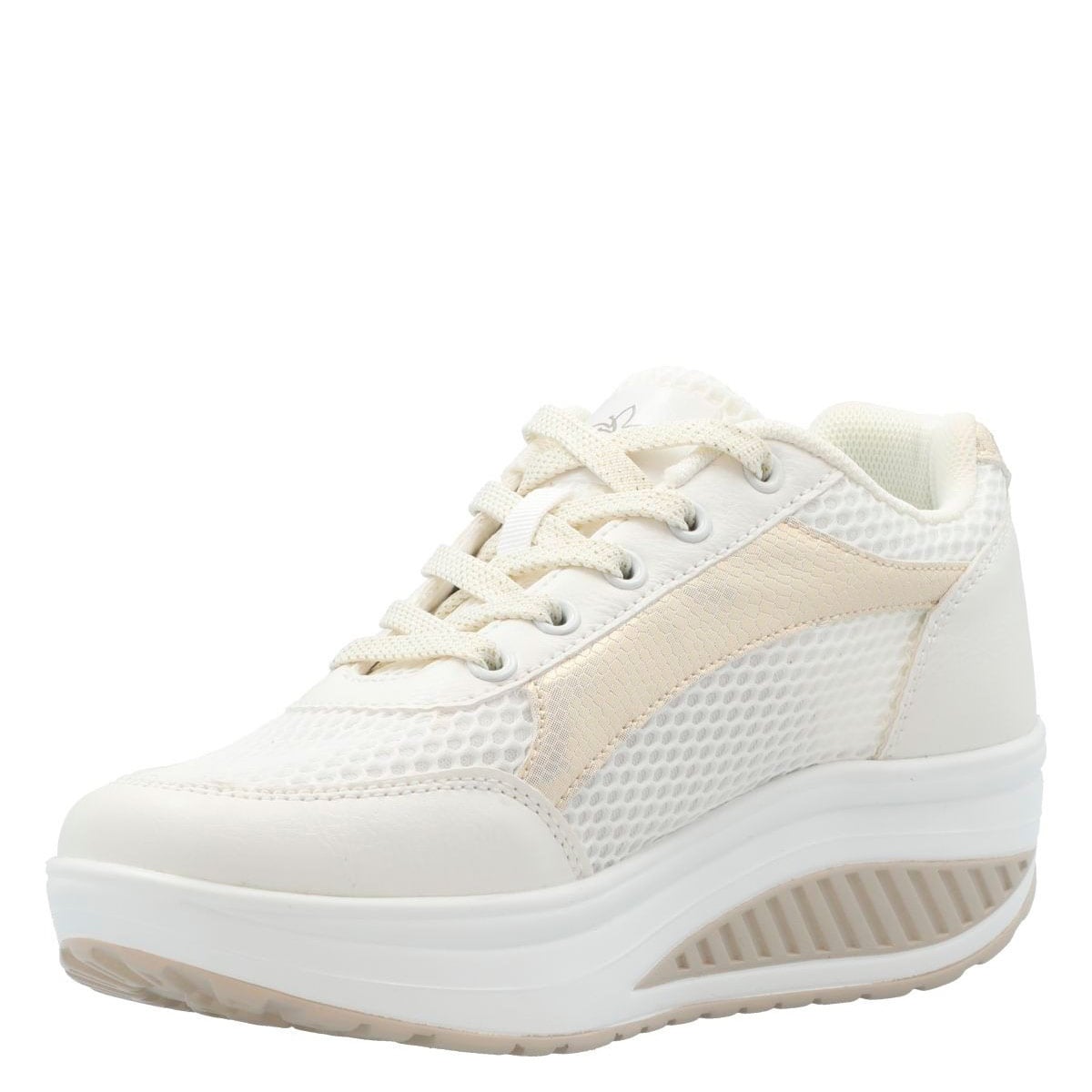 ZAPATILLAS MUJER HUSH PUPPIES CASUALES CAMELIA I BLANCO - 4