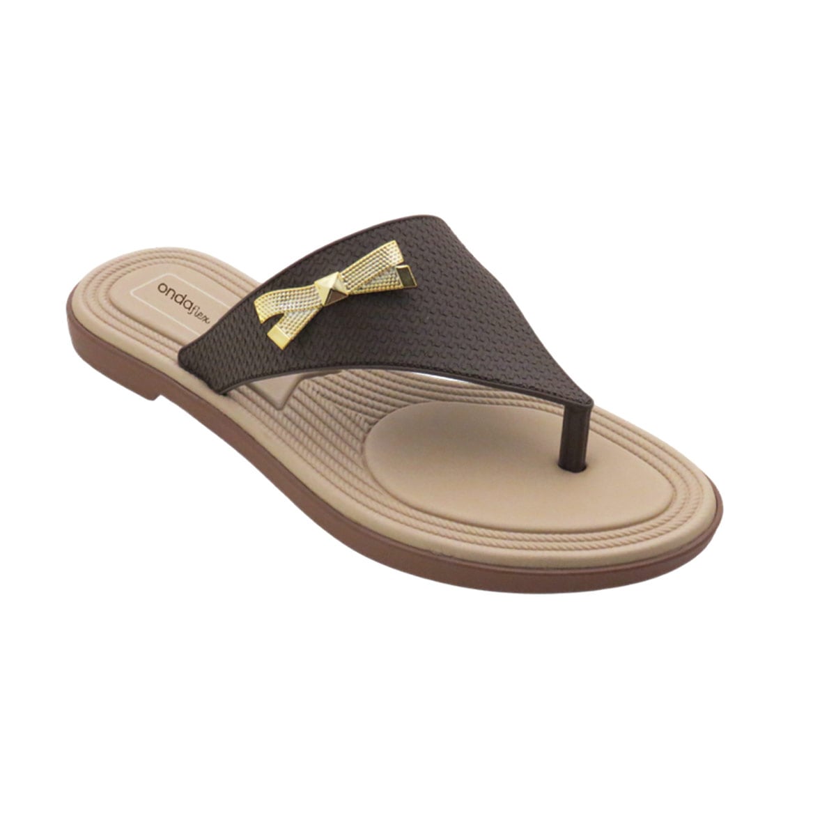 SANDALIAS MUJER ONDAFLEX CHOCOLATE - 1
