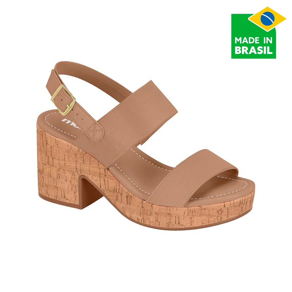 SANDALIAS MUJER MOLECA NUDE - 1