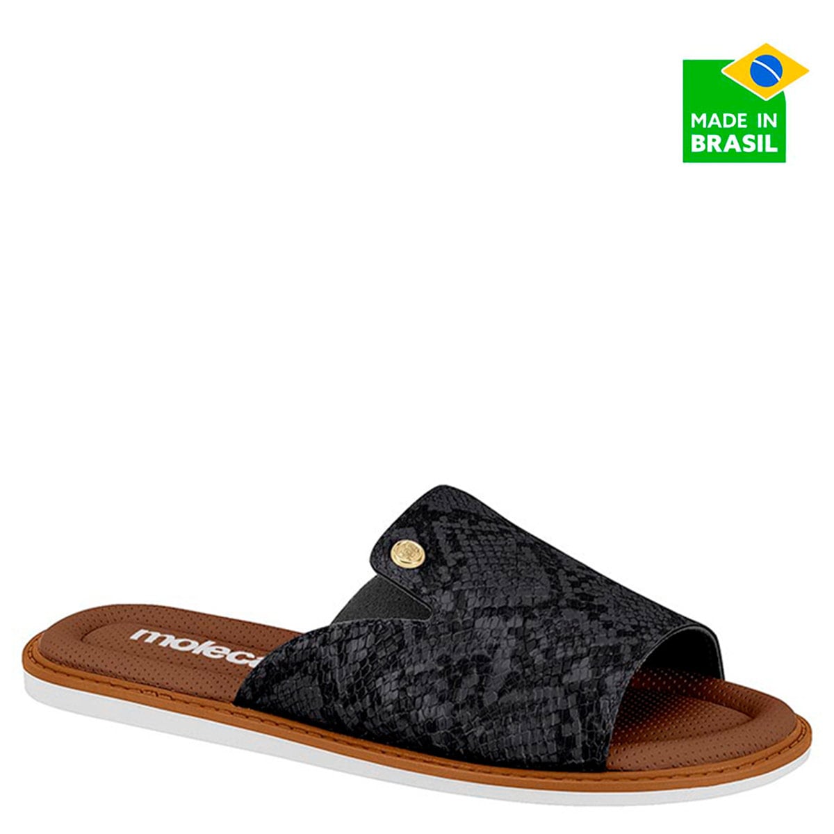 SANDALIAS MUJER MOLECA NEGRO - 1