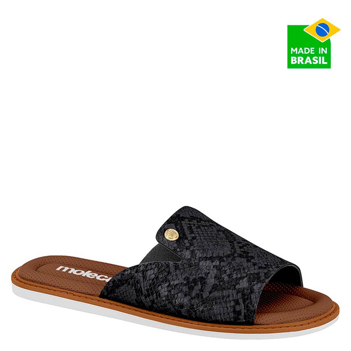 SANDALIAS MUJER MOLECA NEGRO - 1