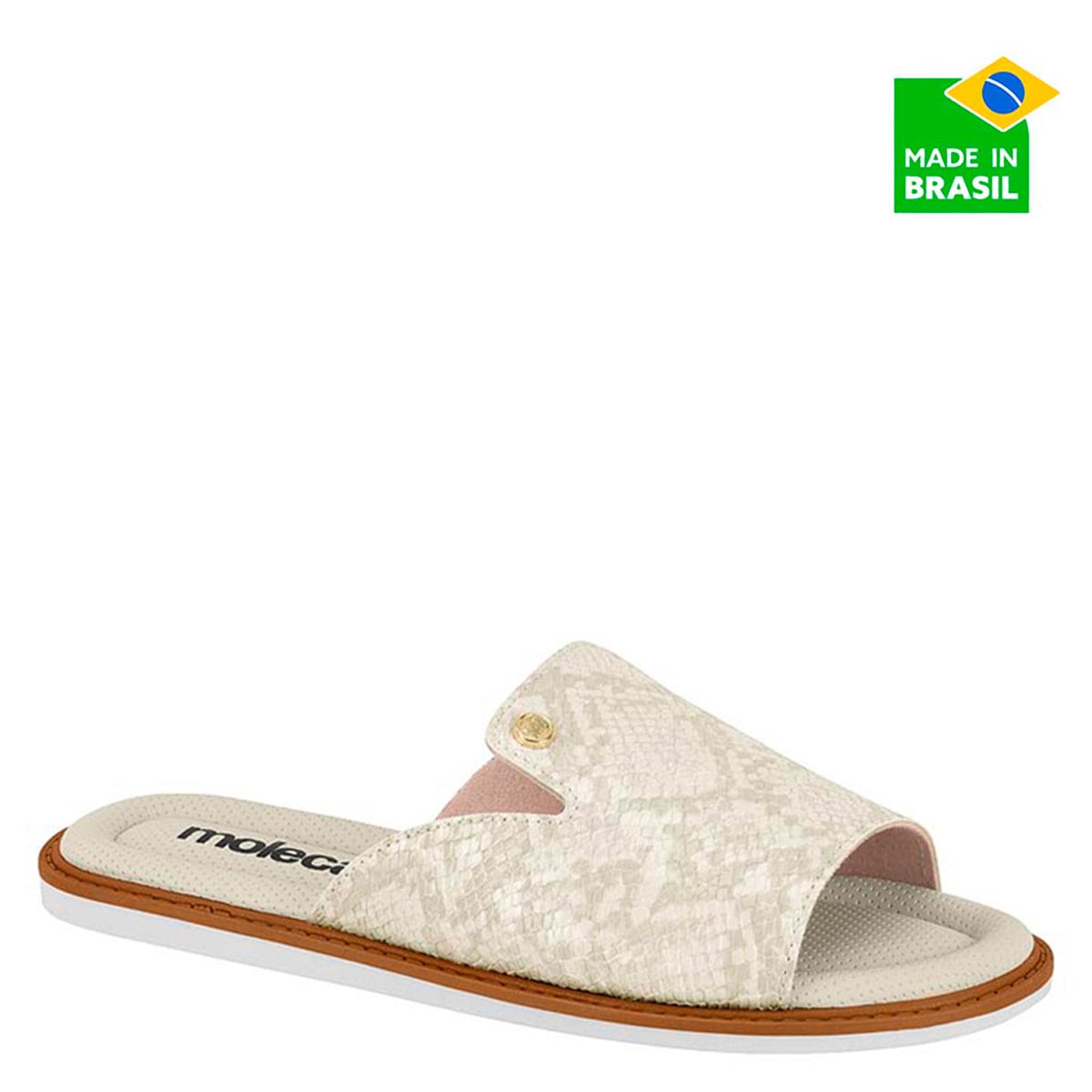 SANDALIAS MUJER MOLECA BLANCO - 1